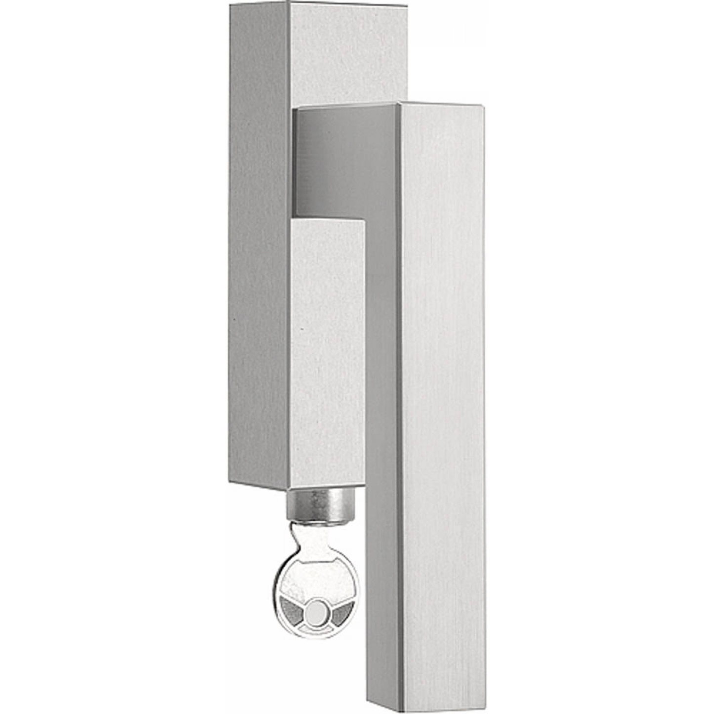 LSQ3-DKLOCK - Fenstergriff dreh/kipp - edelstahl satiniert linksweisend