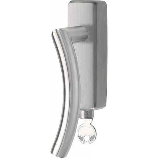 LB4-DKLOCK-O - Fenstergriff dreh/kipp - edelstahl satiniert linksweisend