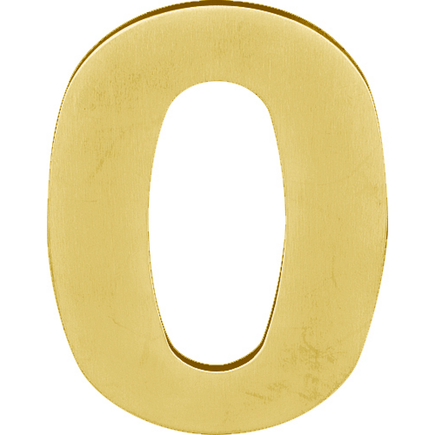 LBHN100-0 - Hausnummern - Edelstahl PVD Gold matt