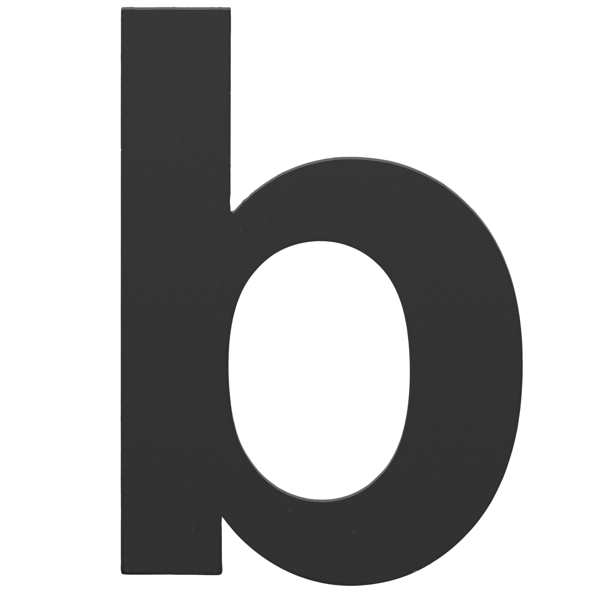 LBHN100-B - Hausnummern - Edelstahl schwarz matt