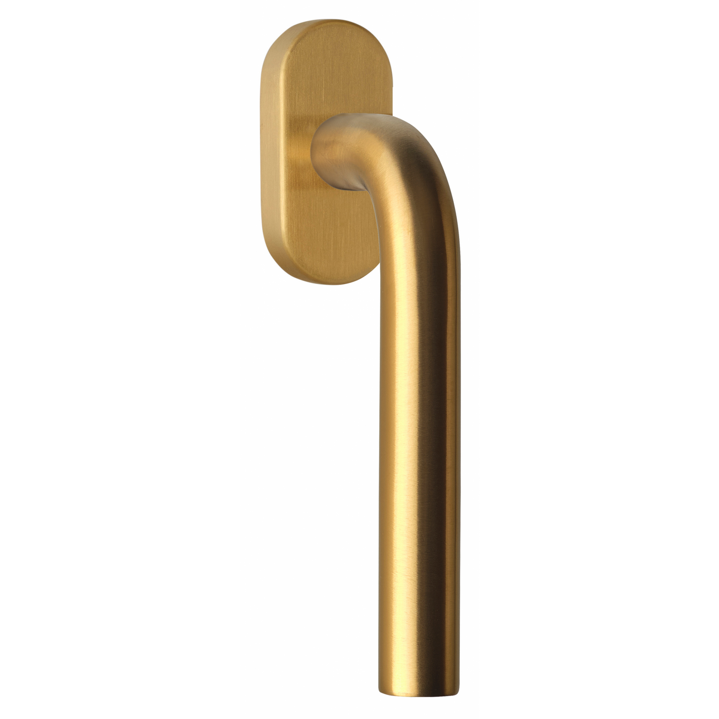 LB3-DK-O - Fenstergriff dreh/kipp - PVD satiniertes gold rechts/ linksweisend