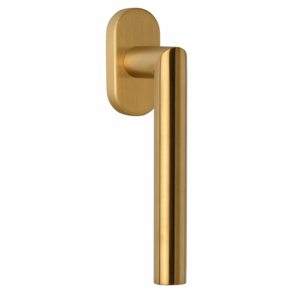 LB2-DK-O - Fenstergriff dreh/kipp - PVD satiniertes gold rechts/ linksweisend