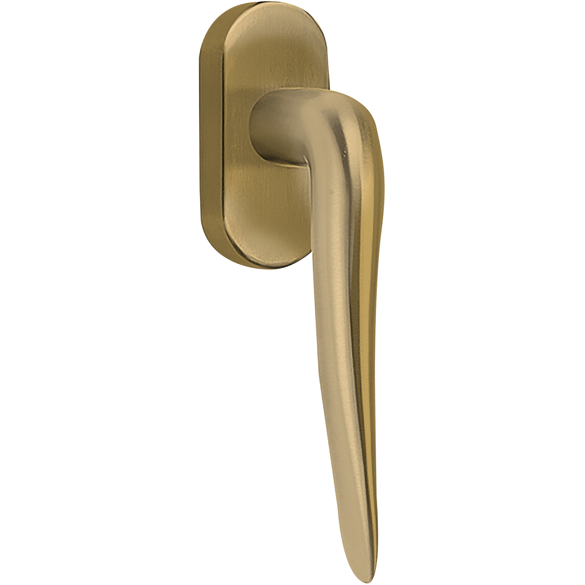 LB20-DK-O - Fenstergriff dreh/kipp - PVD satiniertes gold linksweisend
