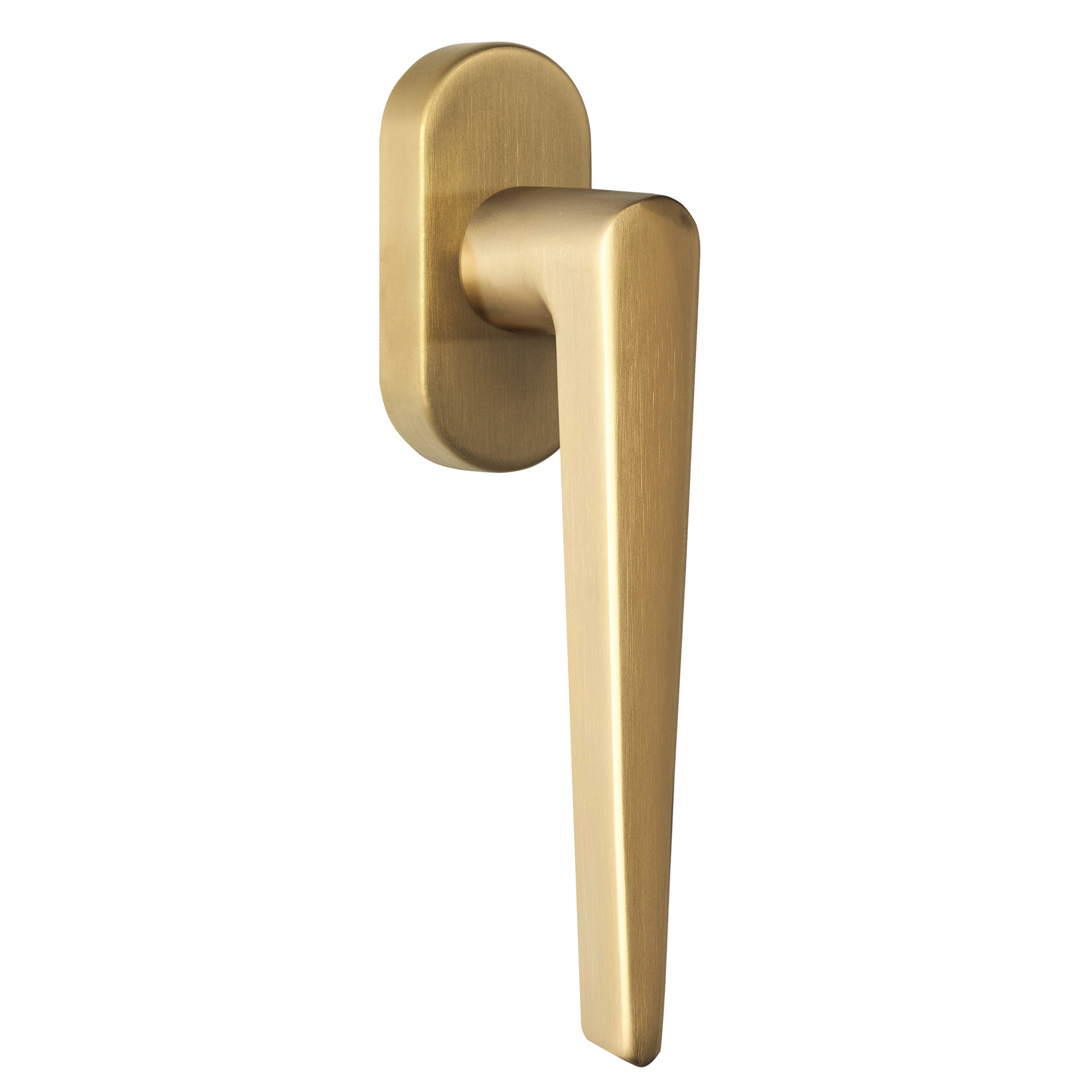 LB21H-DK-O - Fenstergriff dreh/kipp - PVD satiniertes gold rechts/ linksweisend