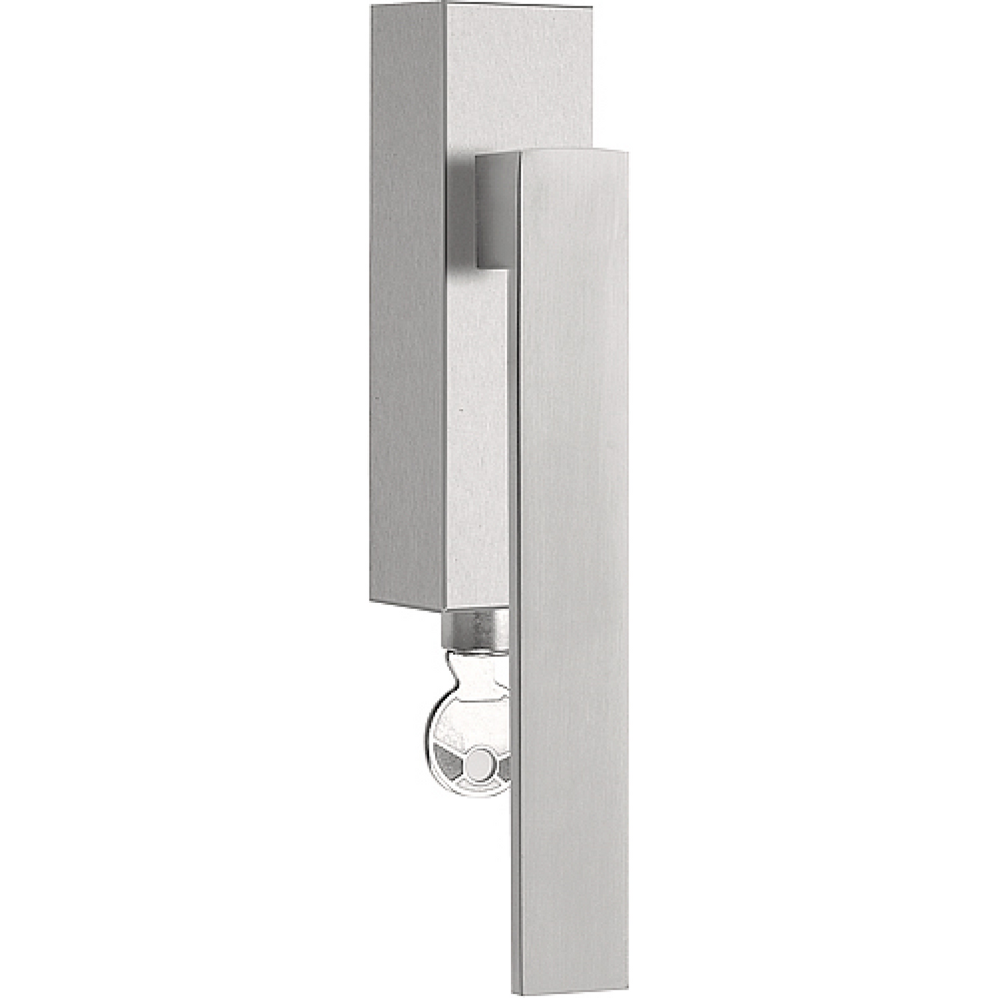 LSQ2CB-DKLOCK - Fenstergriff dreh/kipp - edelstahl satiniert rechts/ linksweisend