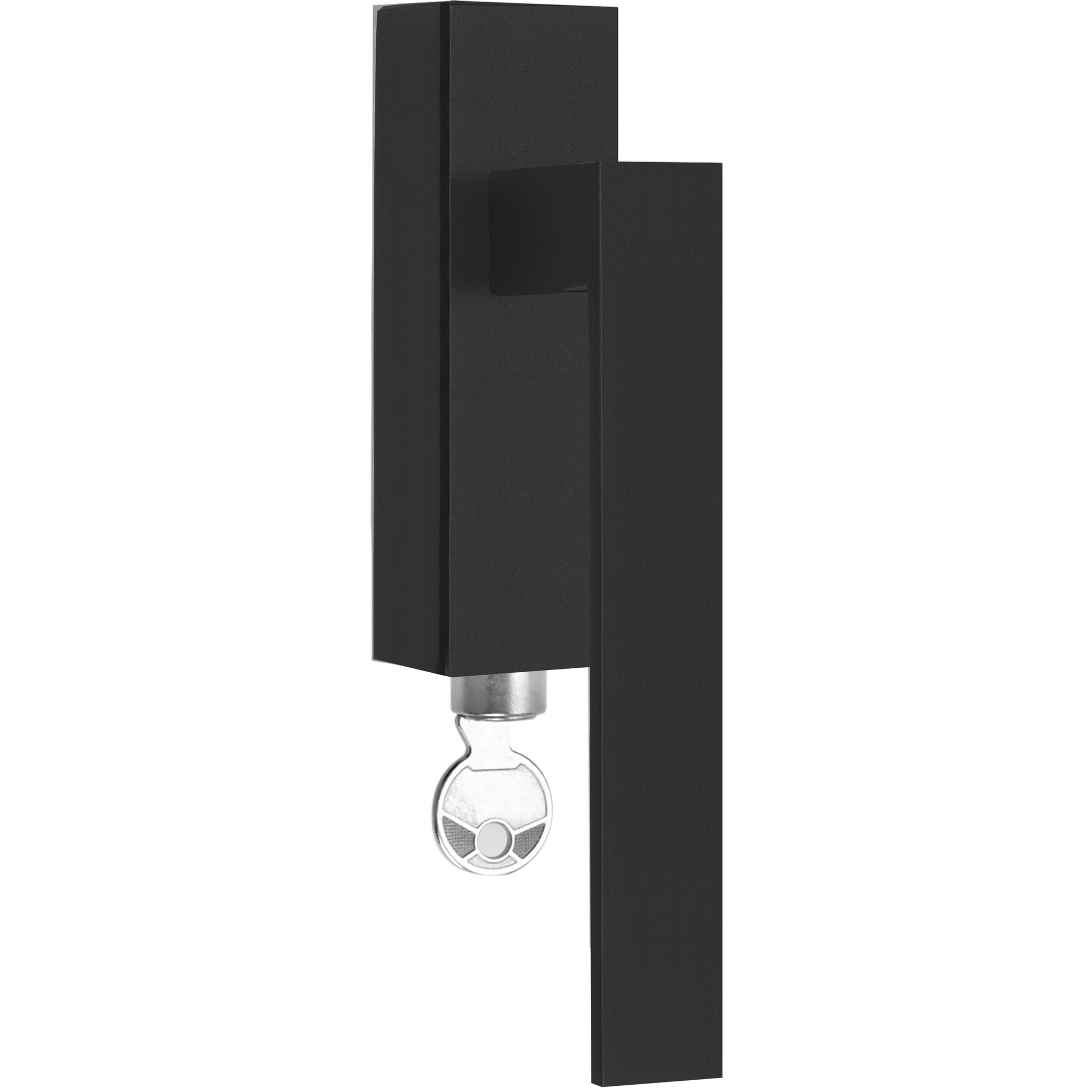 LSQ2-DKLOCK - Fenstergriff dreh/kipp - schwarz satiniert rechtsweisend