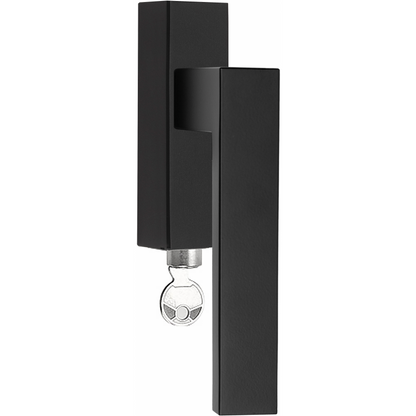 LSQ4-DKLOCK - Fenstergriff dreh/kipp - schwarz satiniert rechts/ linksweisend