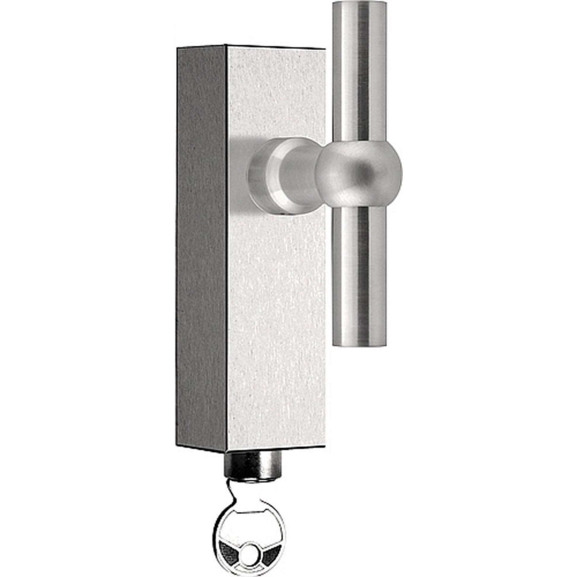 FVT85-DKLOCK - Fenstergriff dreh/kipp - edelstahl satiniert rechts/ linksweisend