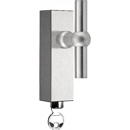FVT85-DKLOCK - Fenstergriff dreh/kipp - edelstahl satiniert rechts/ linksweisend
