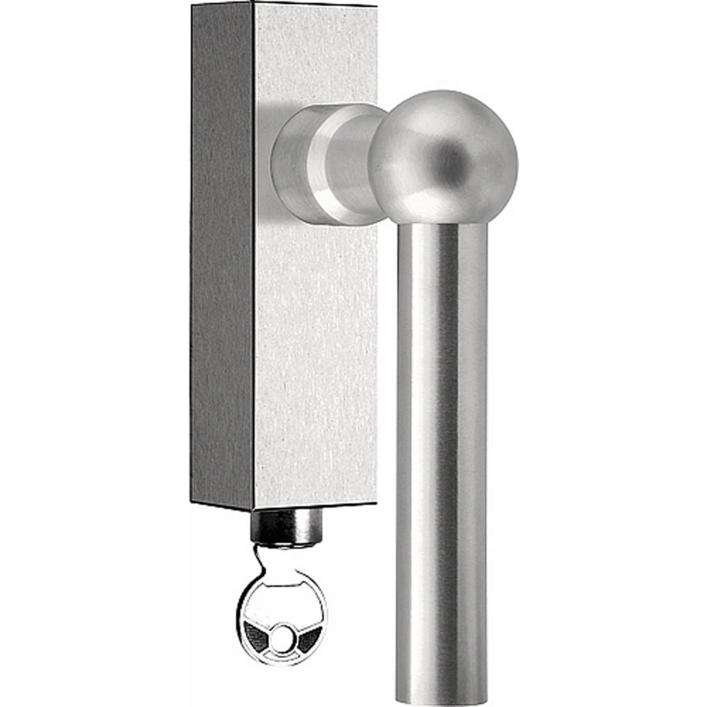 FVL125-DKLOCK - Fenstergriff dreh/kipp - edelstahl satiniert rechts/ linksweisend