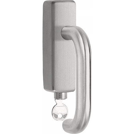 LB1-DKLOCK-O - Fenstergriff dreh/kipp - edelstahl satiniert rechts/ linksweisend