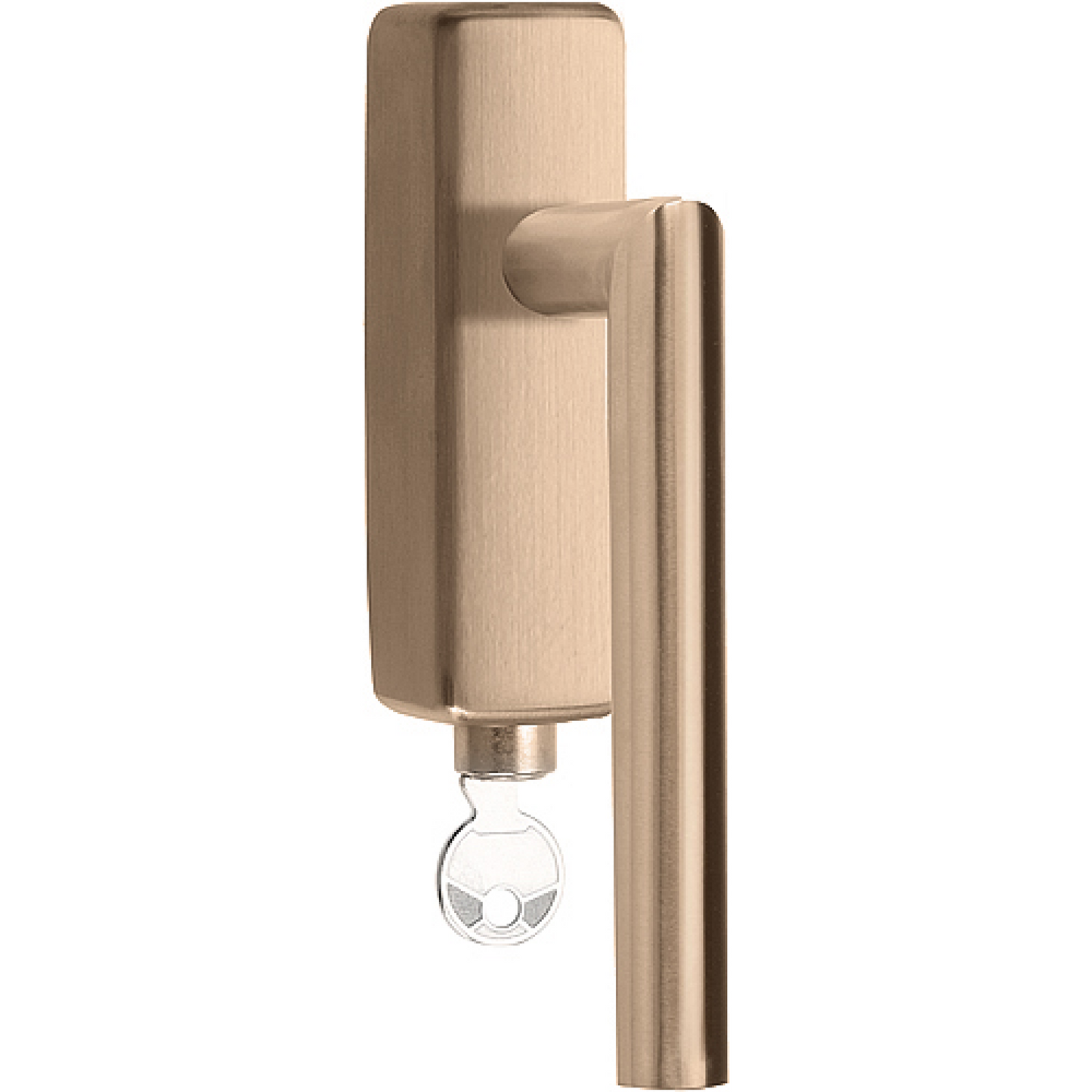 LB2-DKLOCK-O - Fenstergriff dreh/kipp - PVD hellbronze rechts/ linksweisend