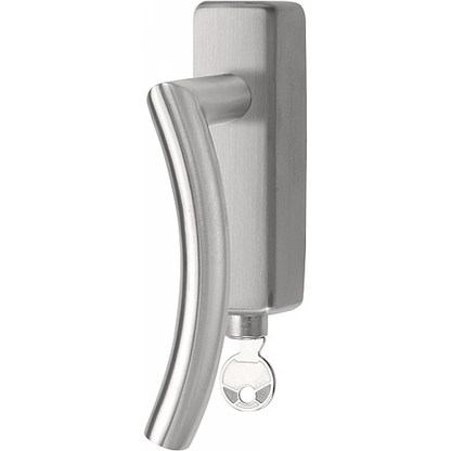 LB4-DKLOCK-O - Fenstergriff dreh/kipp - edelstahl satiniert linksweisend