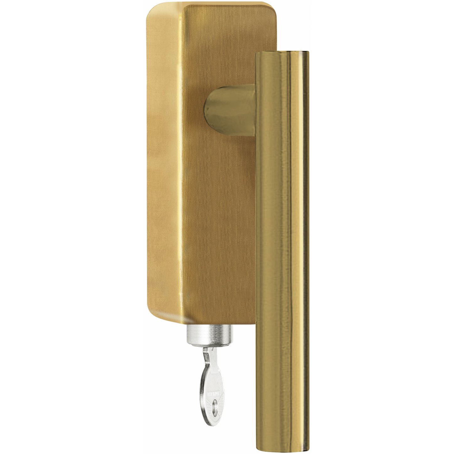 LB7-DKLOCK-O - Fenstergriff dreh/kipp - PVD satiniertes gold rechts/ linksweisend