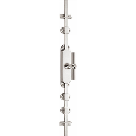 KO-1910T - krukespagnoletten - polierter nickel linksweisend