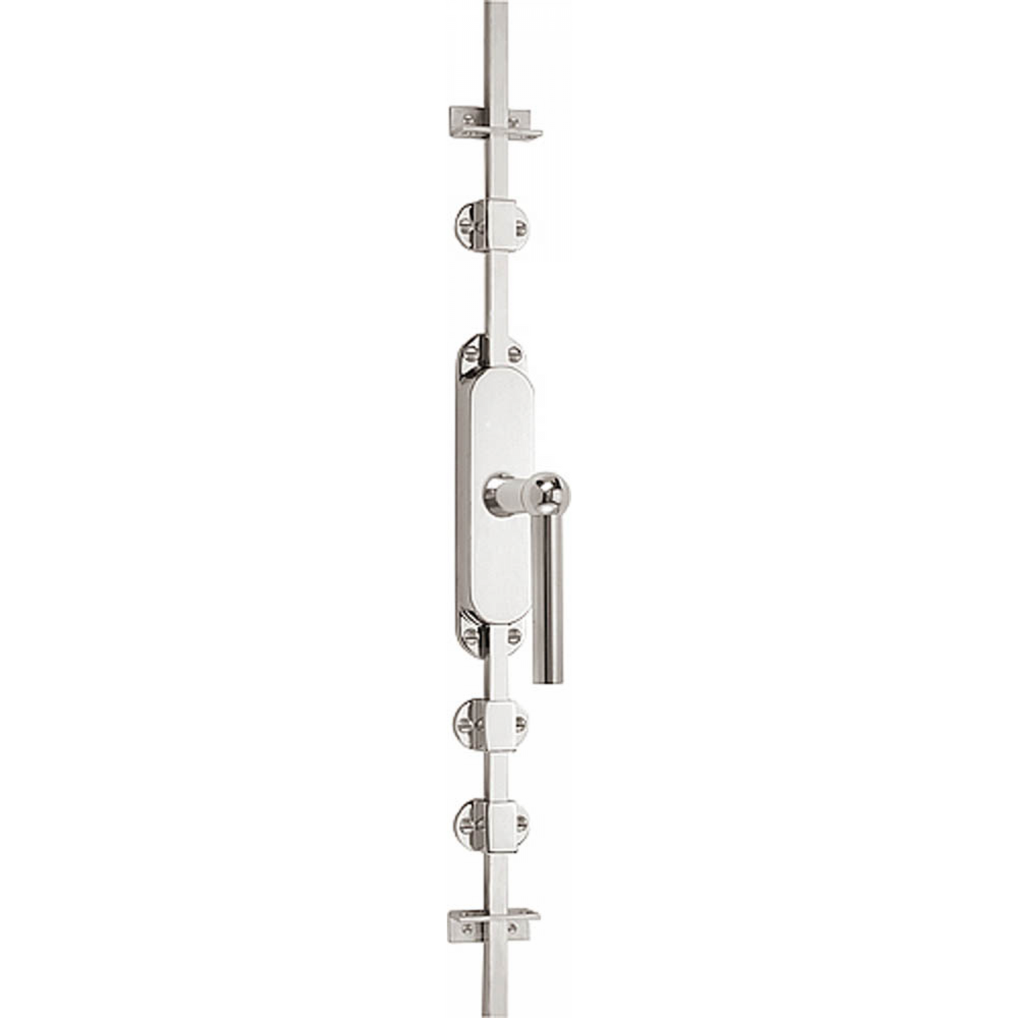 KO-1910L - krukespagnoletten - polierter nickel linksweisend