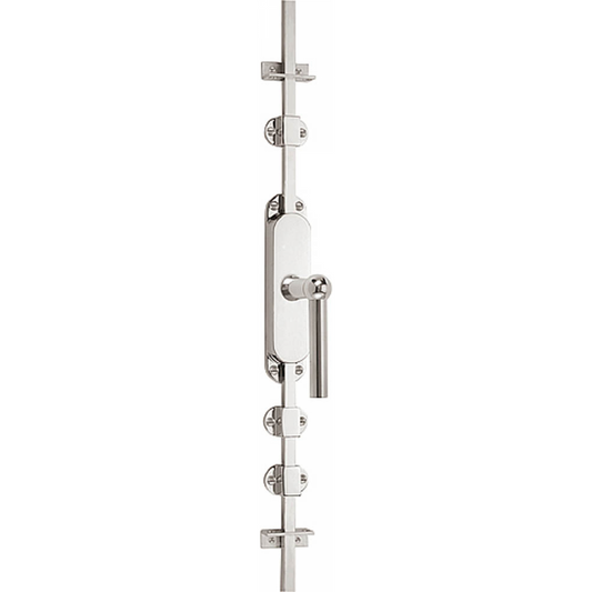 KO-1910L - krukespagnoletten - polierter nickel linksweisend