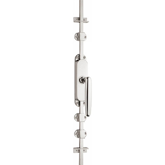 KO-1938 - krukespagnoletten - polierter nickel linksweisend