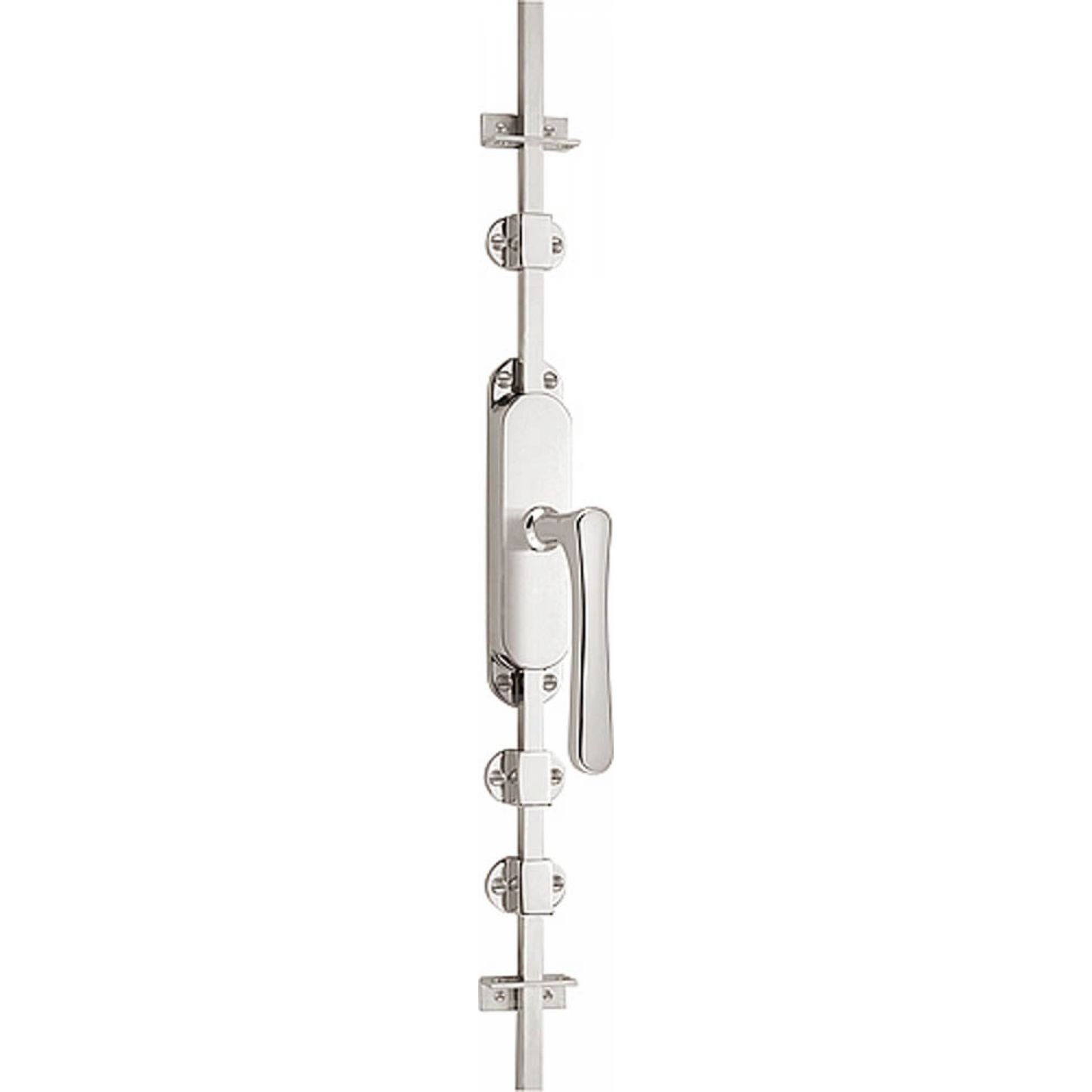 KO-1935 - krukespagnoletten - polierter nickel linksweisend