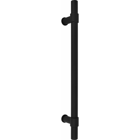 PB400 PA - Stoßgriffe - Edelstahl schwarz matt