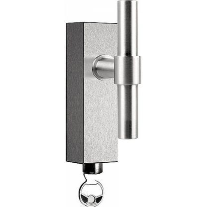 PBT15-DKLOCK - Fenstergriff dreh/kipp - edelstahl satiniert rechts/ linksweisend