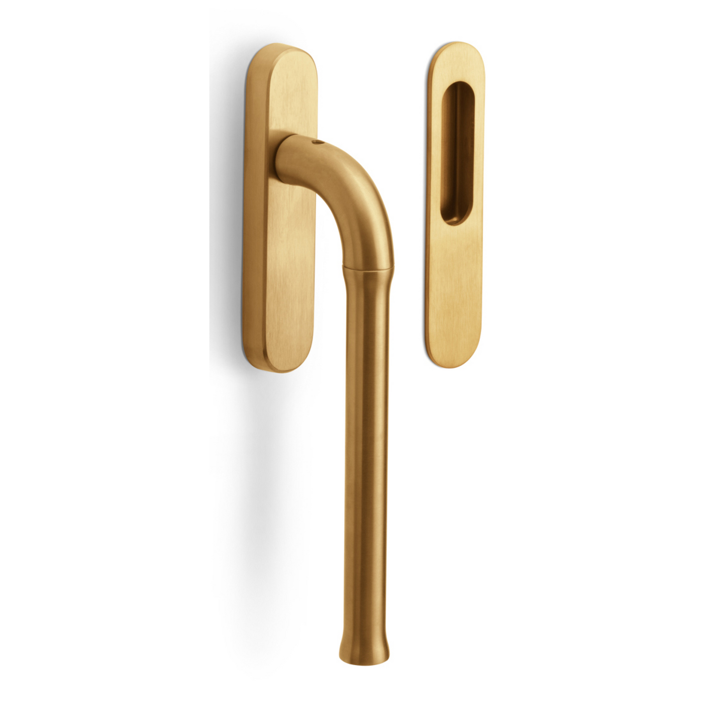 EV231ZL - Hebeschiebtürgriff - PVD satiniertes gold
