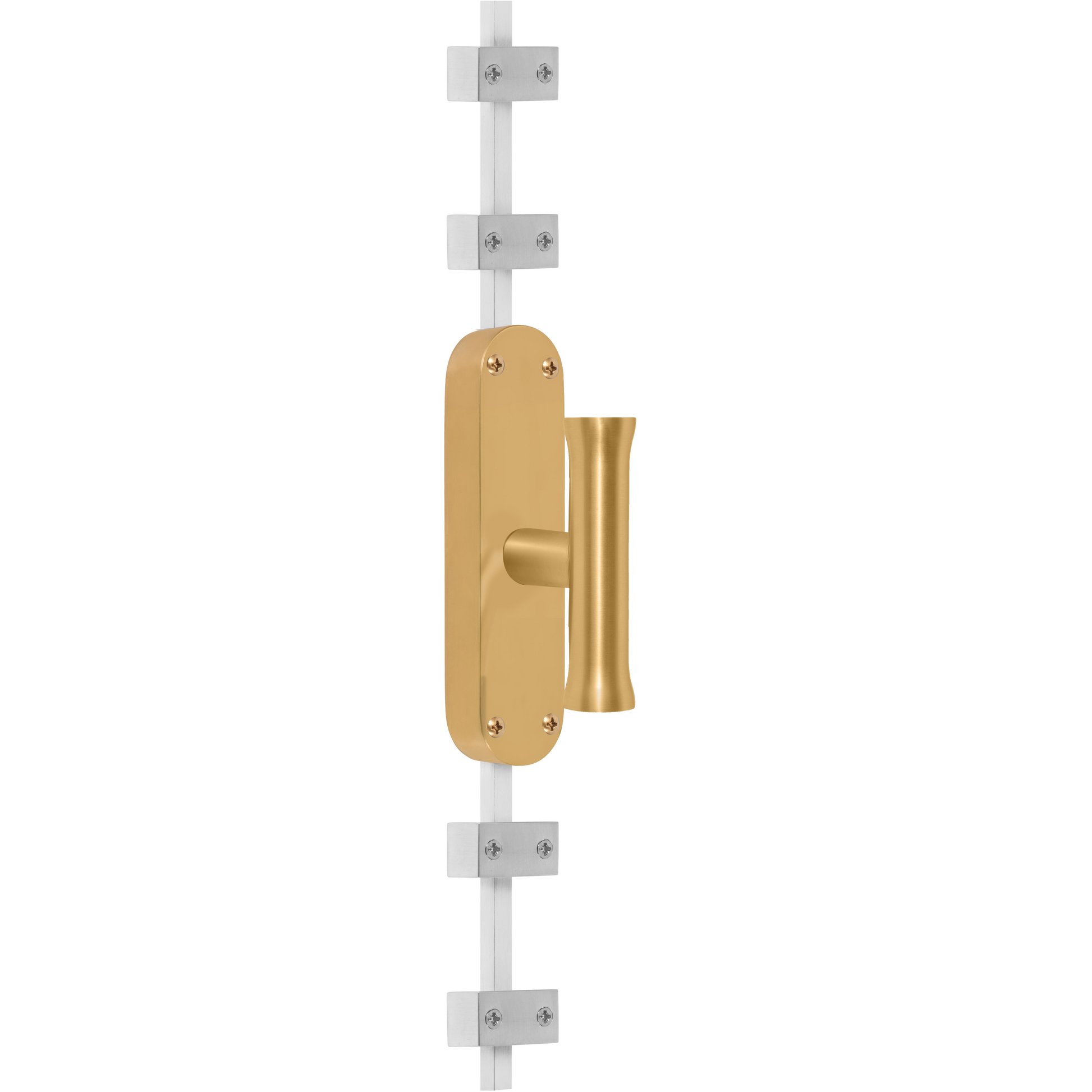 KO-EV102 - krukespagnoletten - PVD satiniertes gold rechtsweisend