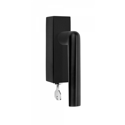 PBI100-DKLOCK - Fenstergriff dreh/kipp - PVD schwarz satiniert linksweisend