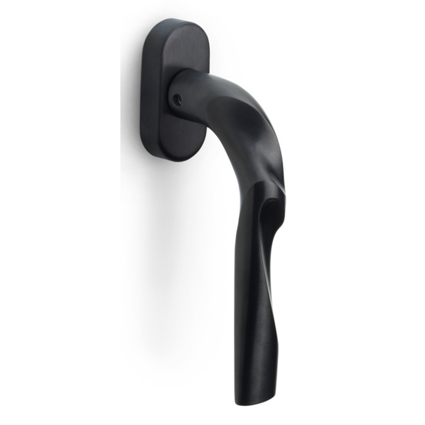 ZH100-DK-O - Fenstergriff dreh/kipp - Edelstahl PVD schwarz matt  rechts drehend