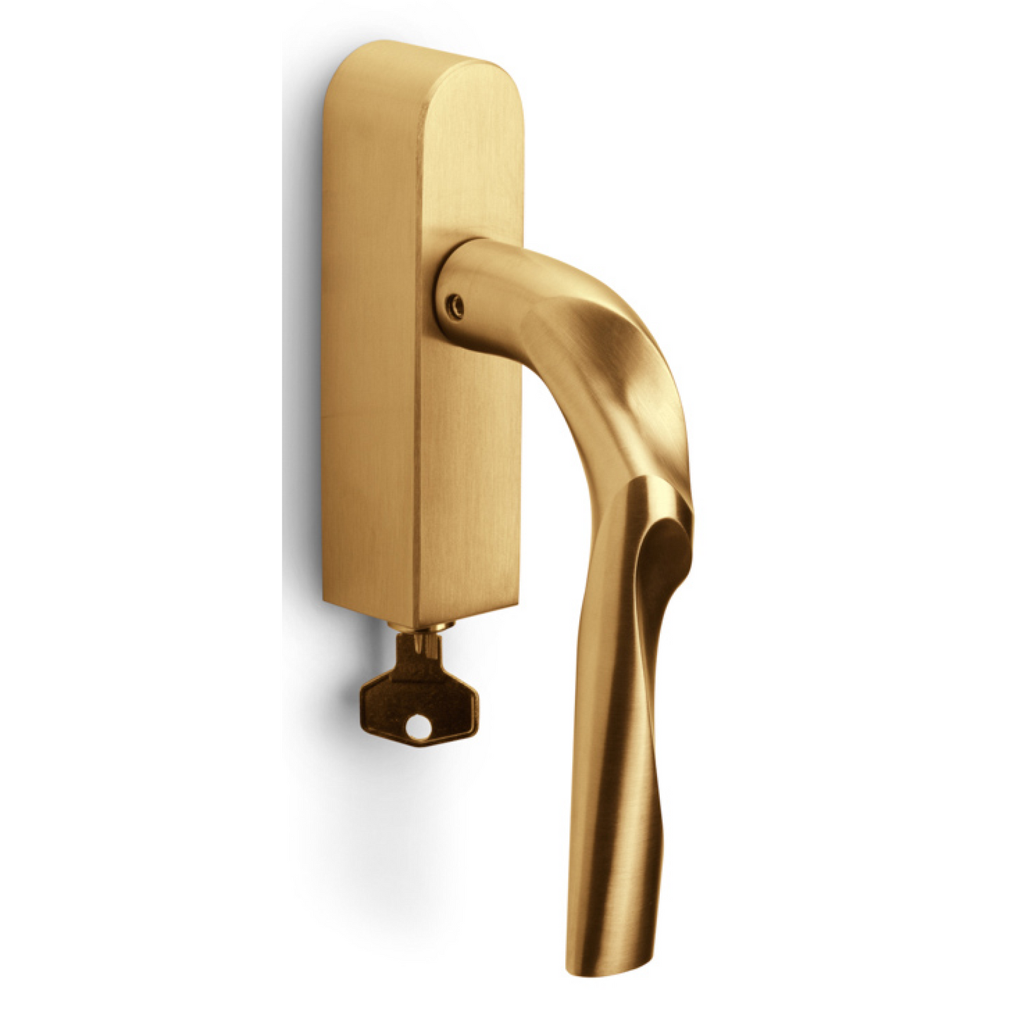 ZH100-DKLOCK-O - Fenstergriff dreh/kipp - Edelstahl PVD Gold matt