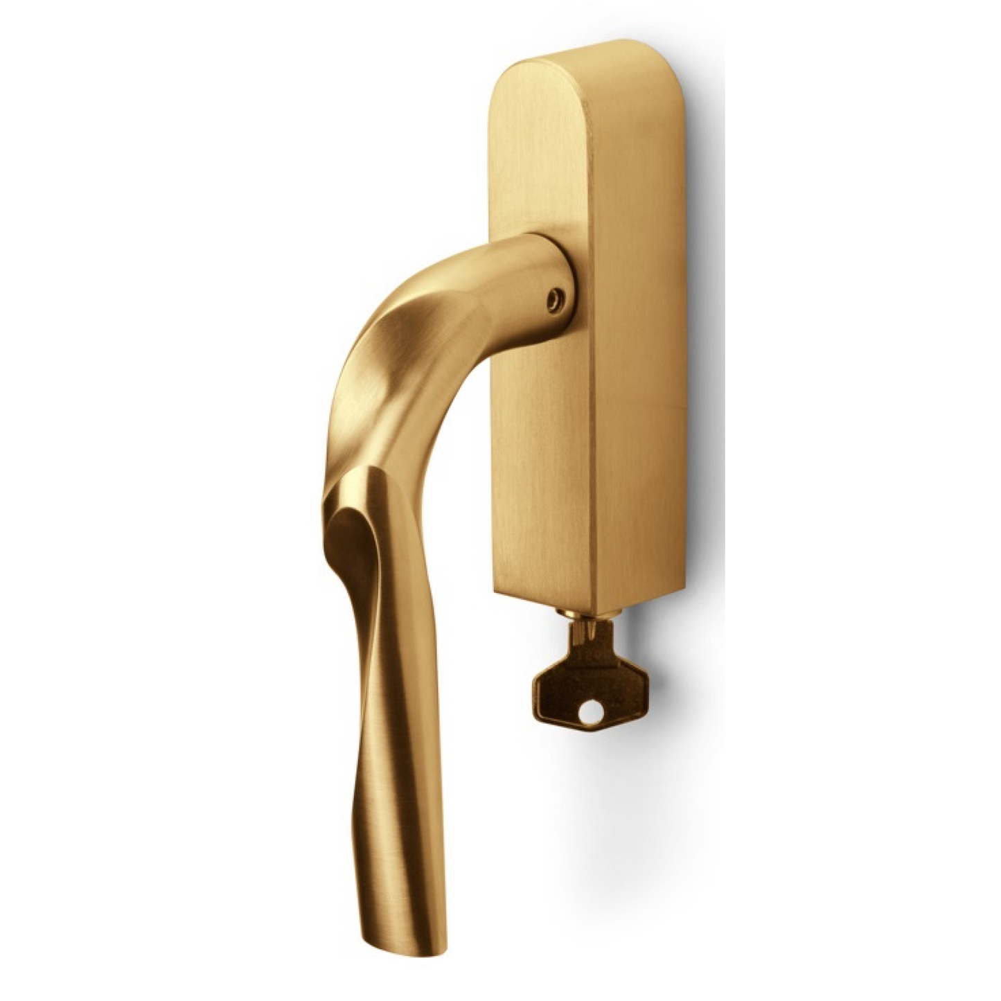 ZH100-DKLOCK-O - Fenstergriff dreh/kipp - Edelstahl PVD Gold matt